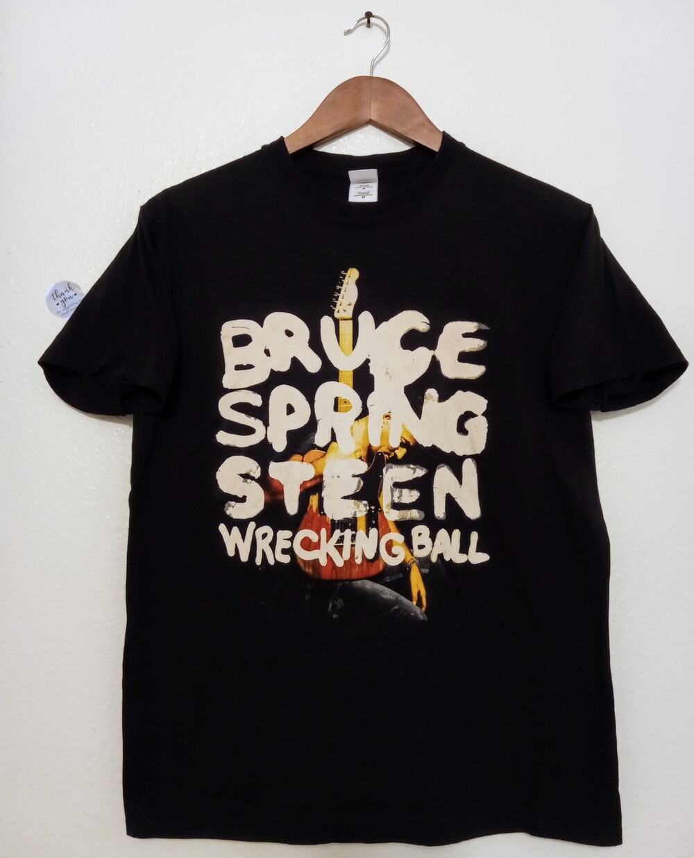 Bruce Springsteen Wrecking Ball Tour 2012 Graphic T-Shirt Heartland Rock SZ M